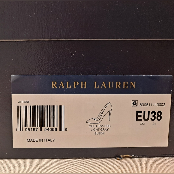 Ralph Lauren Women's Celia Calf Suede Pumps - Picture 2 of 3